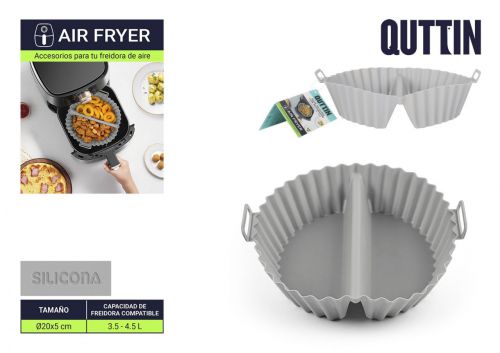Base De Silicone Para Airfryer Com Espaçador Qutti — referência BQ01019979356