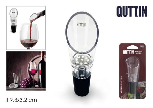 Aerador Plastico Vinho Quttin — vista 1