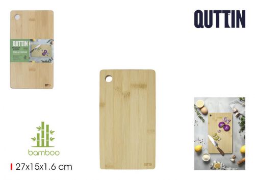 Placa De Corte Bambu Quttin