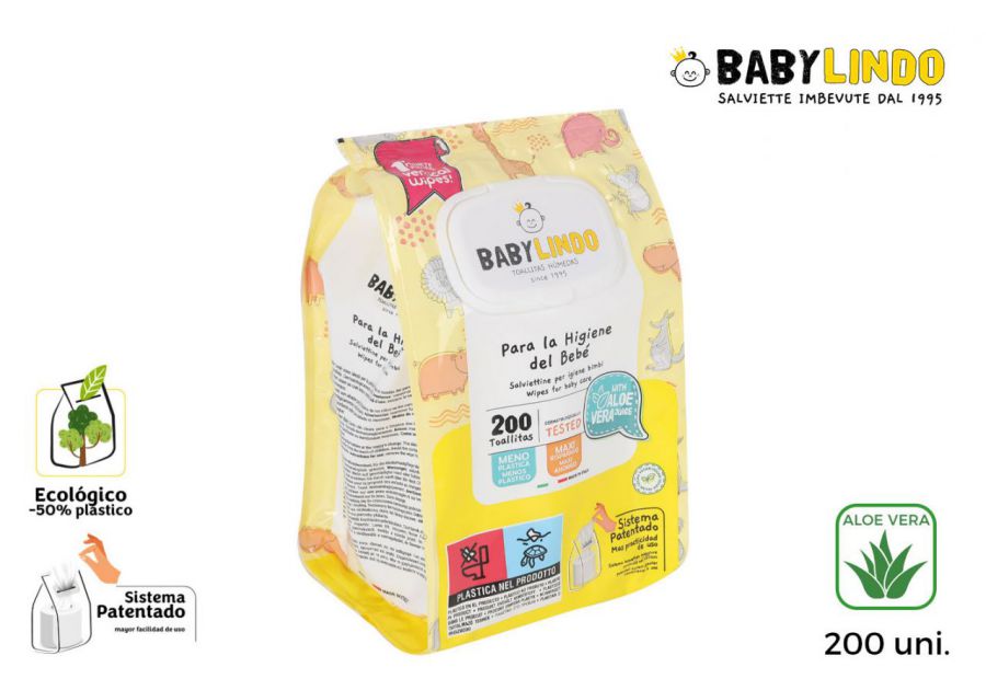 Aloe Toalhitas 200und Baby Lindo — referência BY11020179967