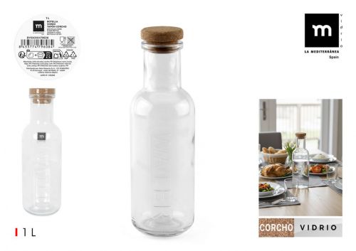 Garrafa Vidro La Mediterranea — referência BY03030479608