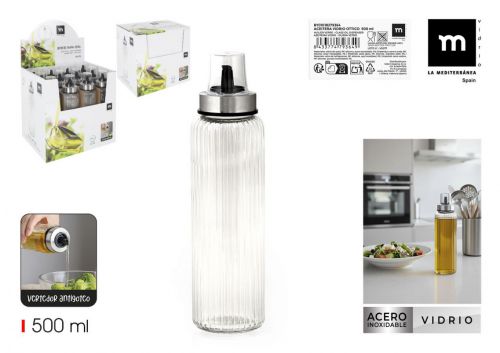 Galheteiro Vidrio 250ml C/Tampa La Mediterranea — vista 1
