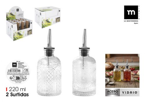 Galheteiro Vidrio La Mediterranea — referência BY01018279611