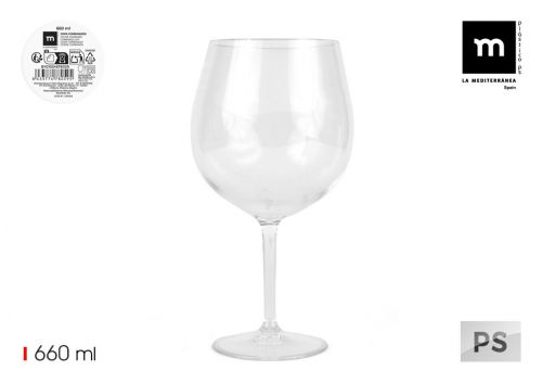 Copo Para Bebidas Mistas 660ml Ps La Mediterranea — vista 1