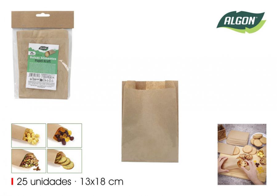 Sacos De Comida Algon — referência BA03030576717