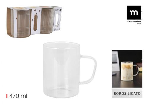 Set2 Copos De Borosilicato La Mediterranea — vista 1