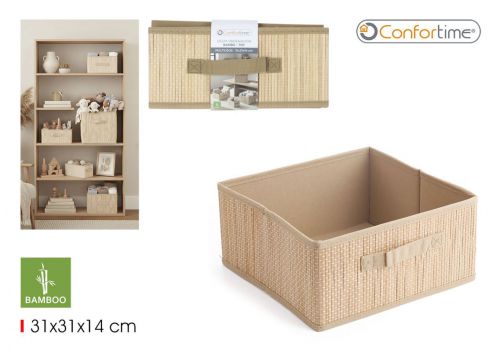 Cestos De Arrumaçao Em Bambu Confortime — referência BY01019379282