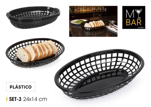 Cesto De Pao Oval My Bar — referência BY07021679424