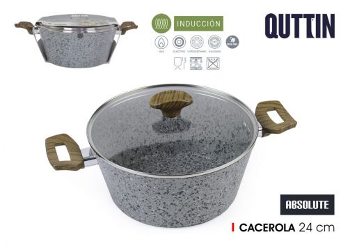 Tacho 24cm C/Tampa Quttin — referência BQ06026178320