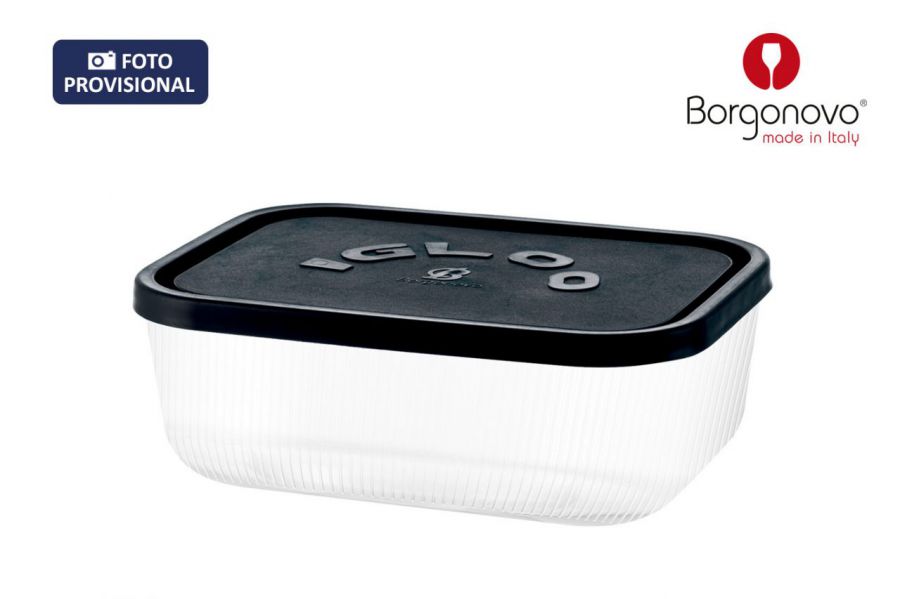 Lancheira Retangular 19cm Com Tampa Igloo Line