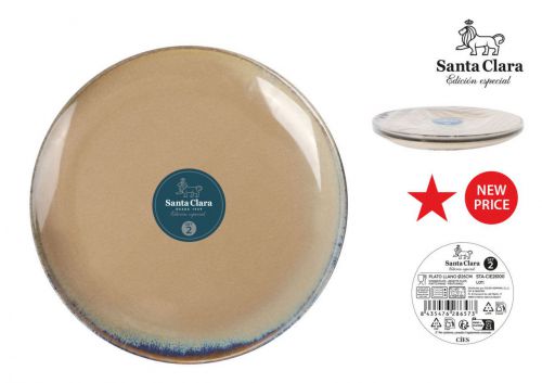 Y Set 2 Plato Llano Cies 26cm Monaco — vista 1