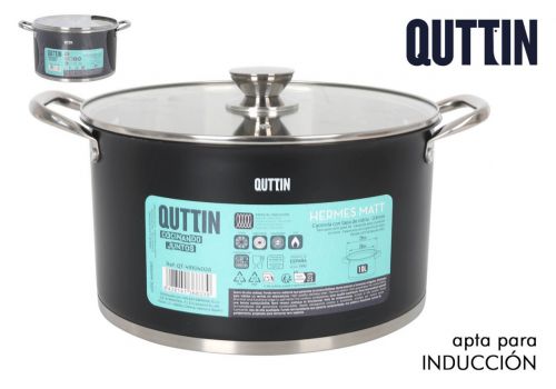 Caçarola Industrial De Aço Inoxidável De 28 Cm 10 — referência QT-49104028