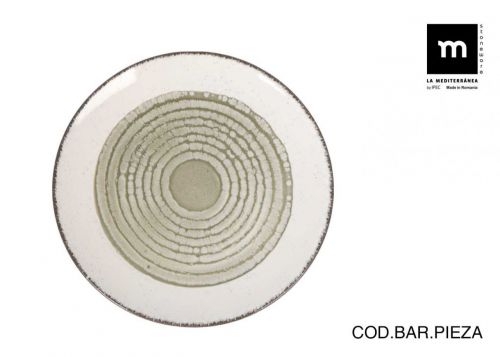 Prato De Sobremesa 20cm Occhio Monaco Gloss — referência B26104OC