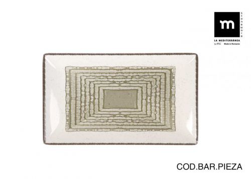 Fonte Retangular 25x15cm Occhio Elite Brilhante — referência B25012OC