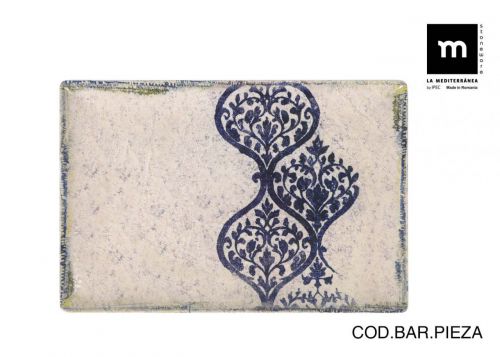 Prato Retangular 30x20cm Rhombus Elite Brilhante — vista 1