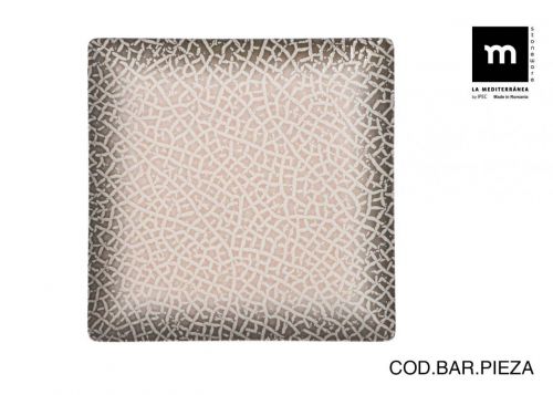 Prato Plano Brilhante Milo Elite De 24 Cm — referência MLB250011