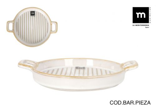 Bandeja Aperitivo 20.5x16cm Milkycream Md — vista 1