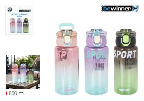 Garrafa De Agua Desportiva Multicolorida Bewinner — referência BY01010279660