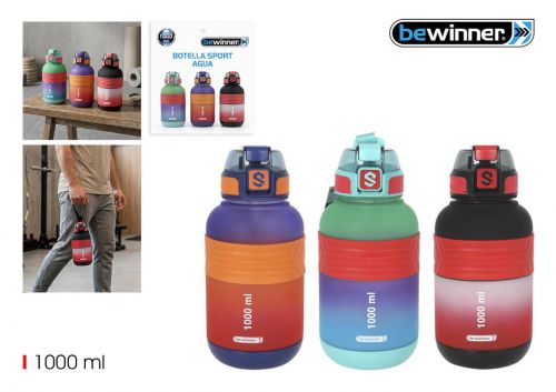 Garrafa De Agua Desportiva Multicolorida Bewinner — referência BY01010279662