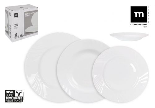 Conjunto De Jantar Everett Md 12 Peças Vermelh — referência 1116NZ512J