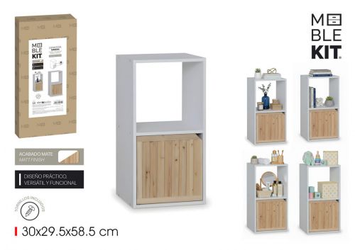 Prateleira De Madeira Moblekit — vista 1