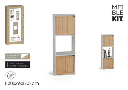 Prateleira De Madeira Moblekit — referência BY05014079480