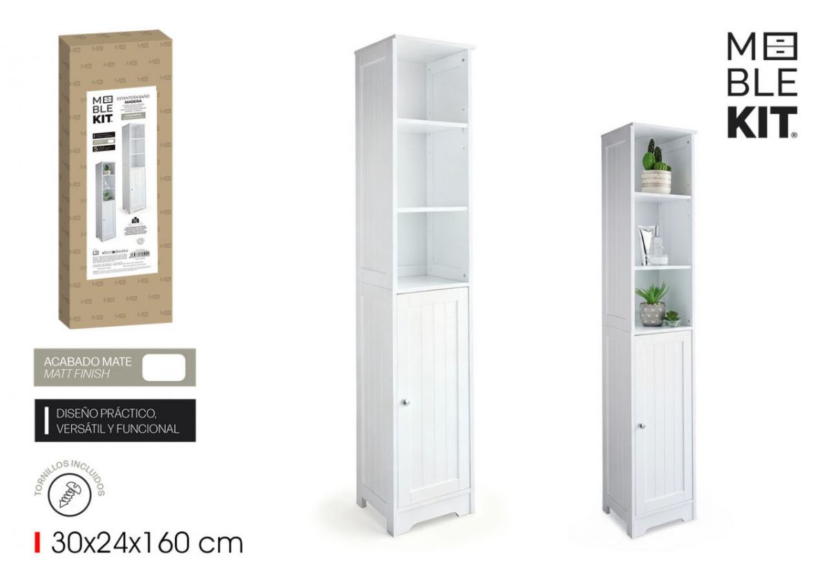 Prateleira De Casa De Banho Moblekit — referência BY05014079509