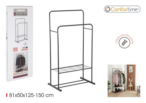 Cabide De Metal Duplo Confortime — vista 1