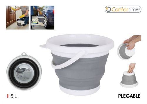 Balde De Plastico Dobravel Confortime — referência BY01013379804