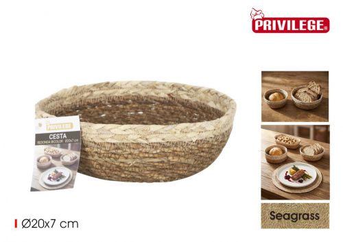 Cesta Seagrass Privilege — vista 1