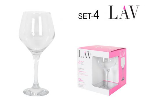 Set 4 Copas Vinho/Agua 450 Cc Ella — vista 1