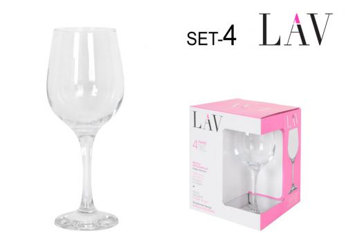Set 4 Copas Vinho/Agua 395 Cc Fame High — referência WP458FAM556