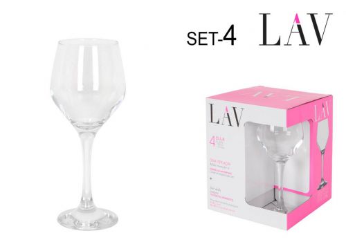 Set 4 Copas Vinho/Agua 330 Cc Ella — vista 1