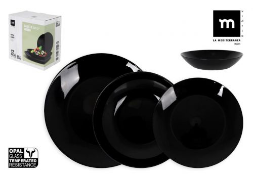 Jogo De Jantar De 12 Peças Opal Argon 25/18/20cm — referência 1116ZNMB12