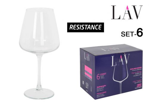 Conjunto De 6 Taças De Vinho 58cl Coast — referência 458CST658F