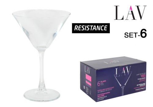 Conjunto De 6 Taças De Martini De 27cl Ilha — vista 1