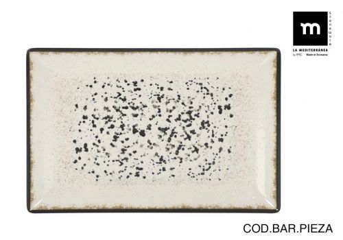 Prato Retangular 30x20cm Essentia Elite Brilhant — vista 1
