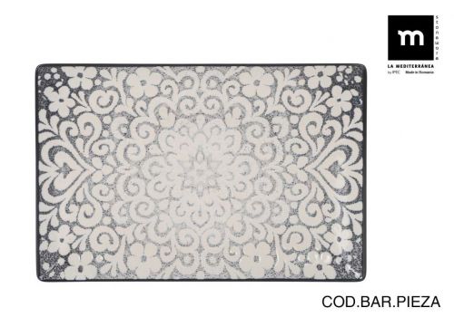 Prato Retangular 30x20cm Azurill Elite Brilhante — vista 1