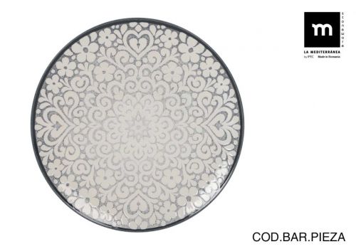 Prato Apresentaçao 32.5cm Azurill Monaco Brillo — referência AZB26106