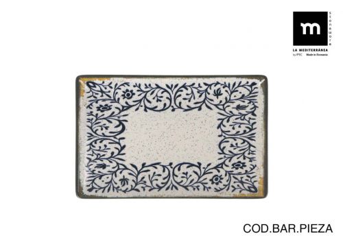 Bandeja Retangular Nira 20x13cm — referência NRB258007