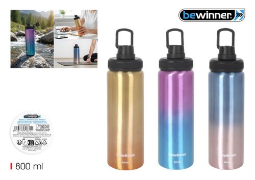 Garrafa Sport Aluminio Bewinner — vista 1