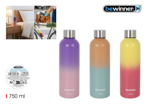 Garrafa Sport Aluminio Bewinner — referência BY01010279675