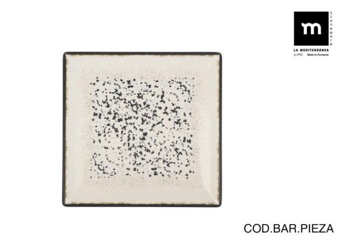 Prato De Sobremesa Essentia Elite Gloss De 18 Cm — referência ESB25002