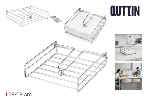 Guardanapo Cromado Quttin — referência BQ01011079794