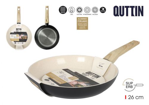 Frigideira 26cm Inducao Em Alumínio Forjado Quttin — referência BQ06027079541