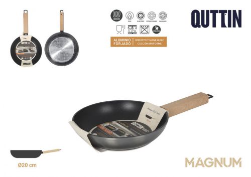 Frigideira Inducao 20cm Em Alumínio Forjado Quttin — referência BQ06027179430