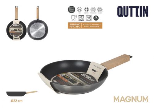Frigideira Inducao 22cm Em Alumínio Forjado Quttin — referência BQ06027179431