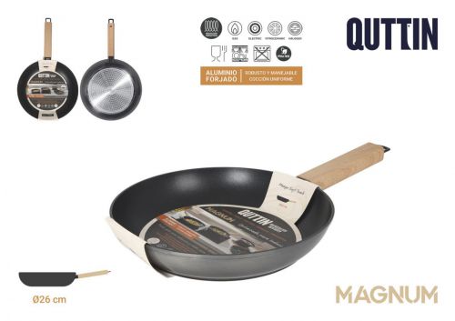 Frigideira Inducao 26cm Em Alumínio Forjado Quttin — referência BQ06027179433