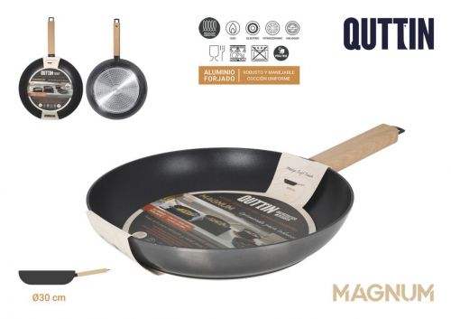 Frigideira Inducao 30cm Em Alumínio Forjado Quttin — vista 1