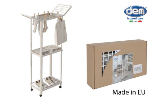 Varal Vertical Dobrável Com Rodas — referência 70013568
